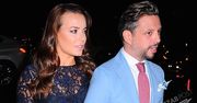 Anna Mucha z dawno niewidzianym partnerem na imprezie. Marcel Sora jak zawsze bardzo stylowy