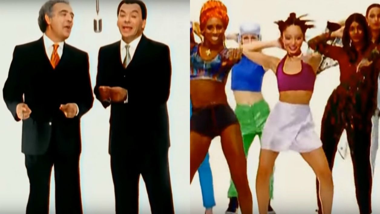 Screen z klipu "Macarena" 