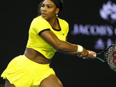 Serena Williams jak Wielki Ptak z "Ulicy Sezamkowej"