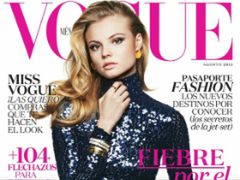 Magdalena Frąckowiak na okładce "Vogue'a"