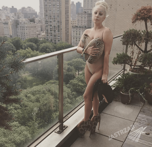 Lady Gaga w butach Aleksandra McQueena