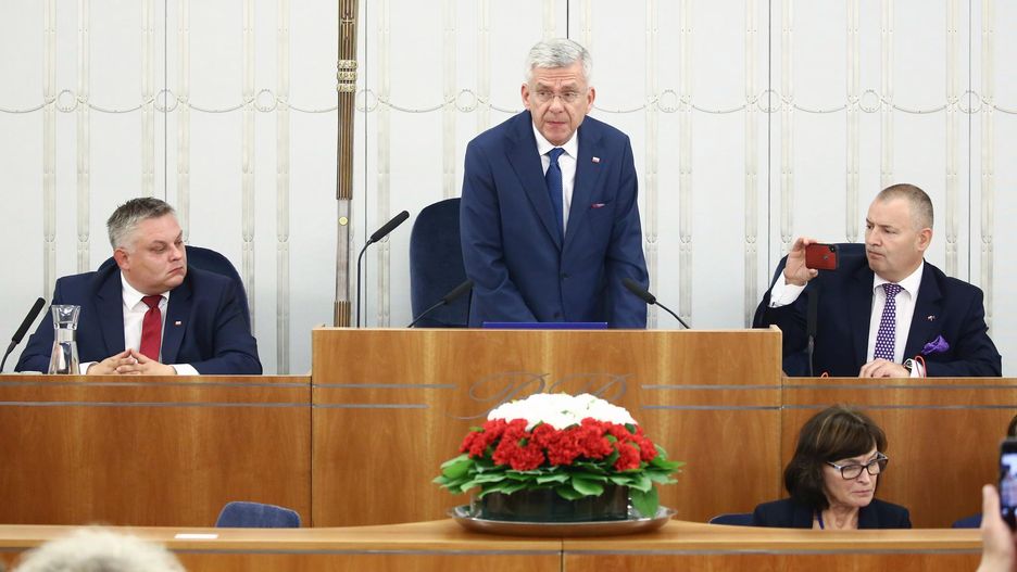 Marszałek Senatu IX kadencji Stanisław Karczewski.