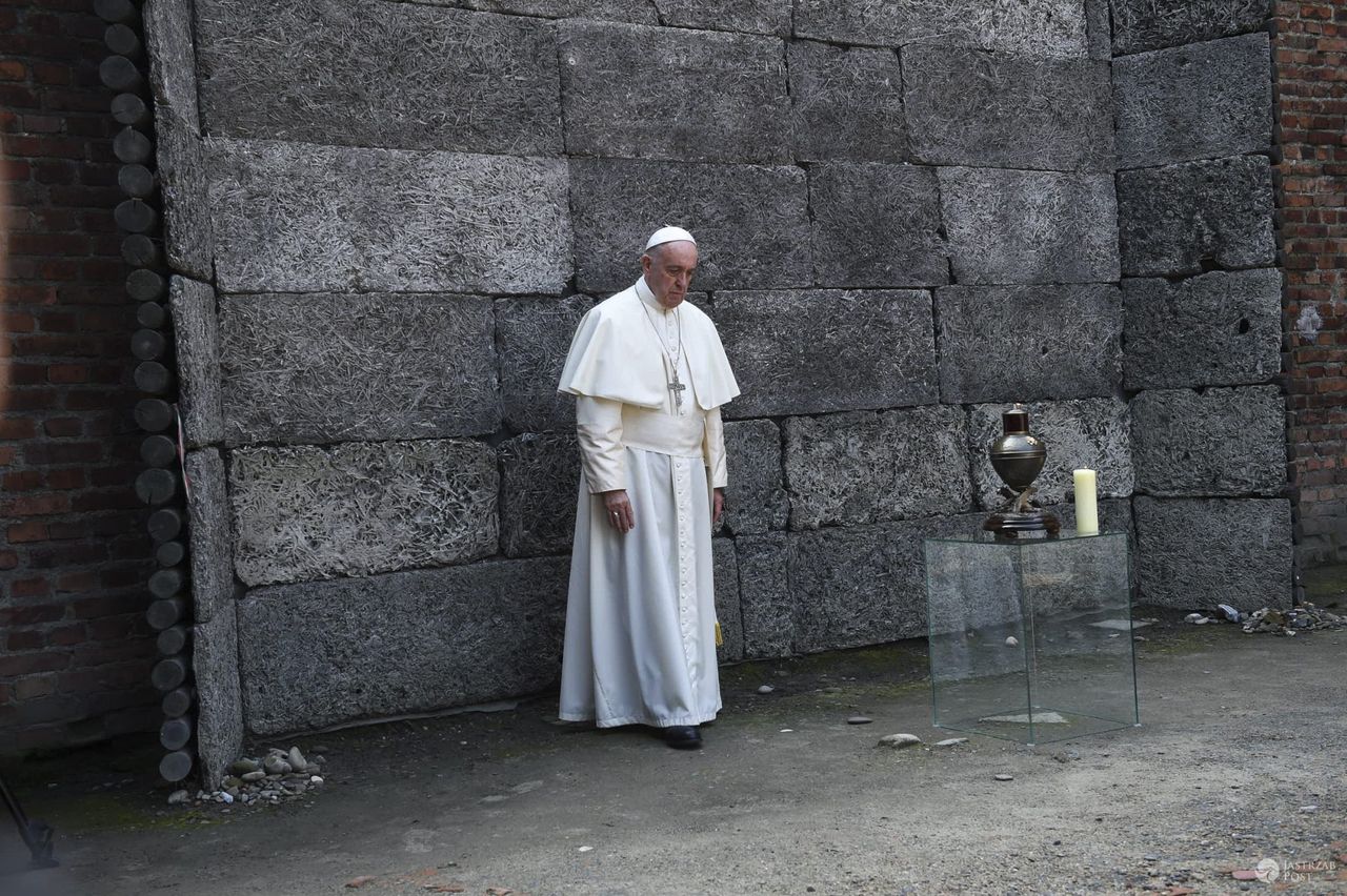 Papież Franciszek w Auschwitz-Birkenau