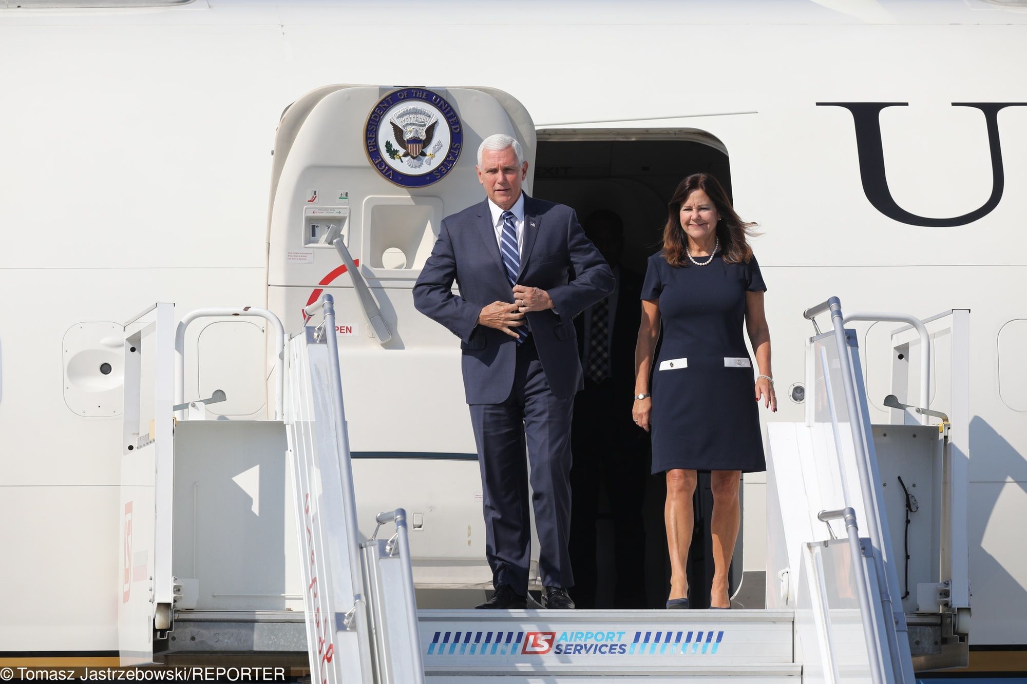 Karen Pence w Warszawie 