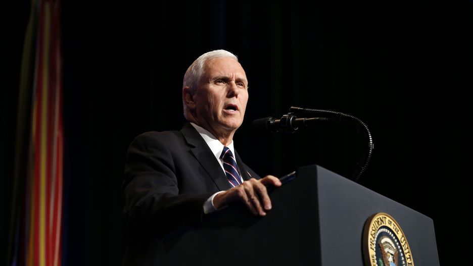 Wiceprezydent USA Mike Pence