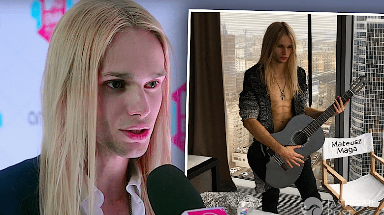 Mateusz Maga nagrywa teledysk i piosenkę