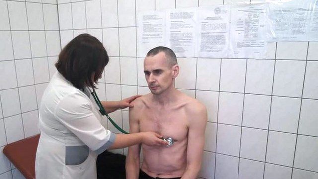 Zdjęcie Sencowa opublikowane we wrześniu