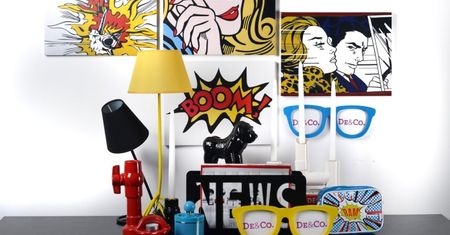 Aranżacja wnętrz w stylu pop art. Zainspirowane ikonami popkultury
