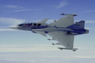 Gripen w czeskich barwach