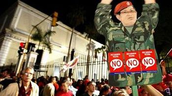 Zwolennicy prezydenta Chaveza