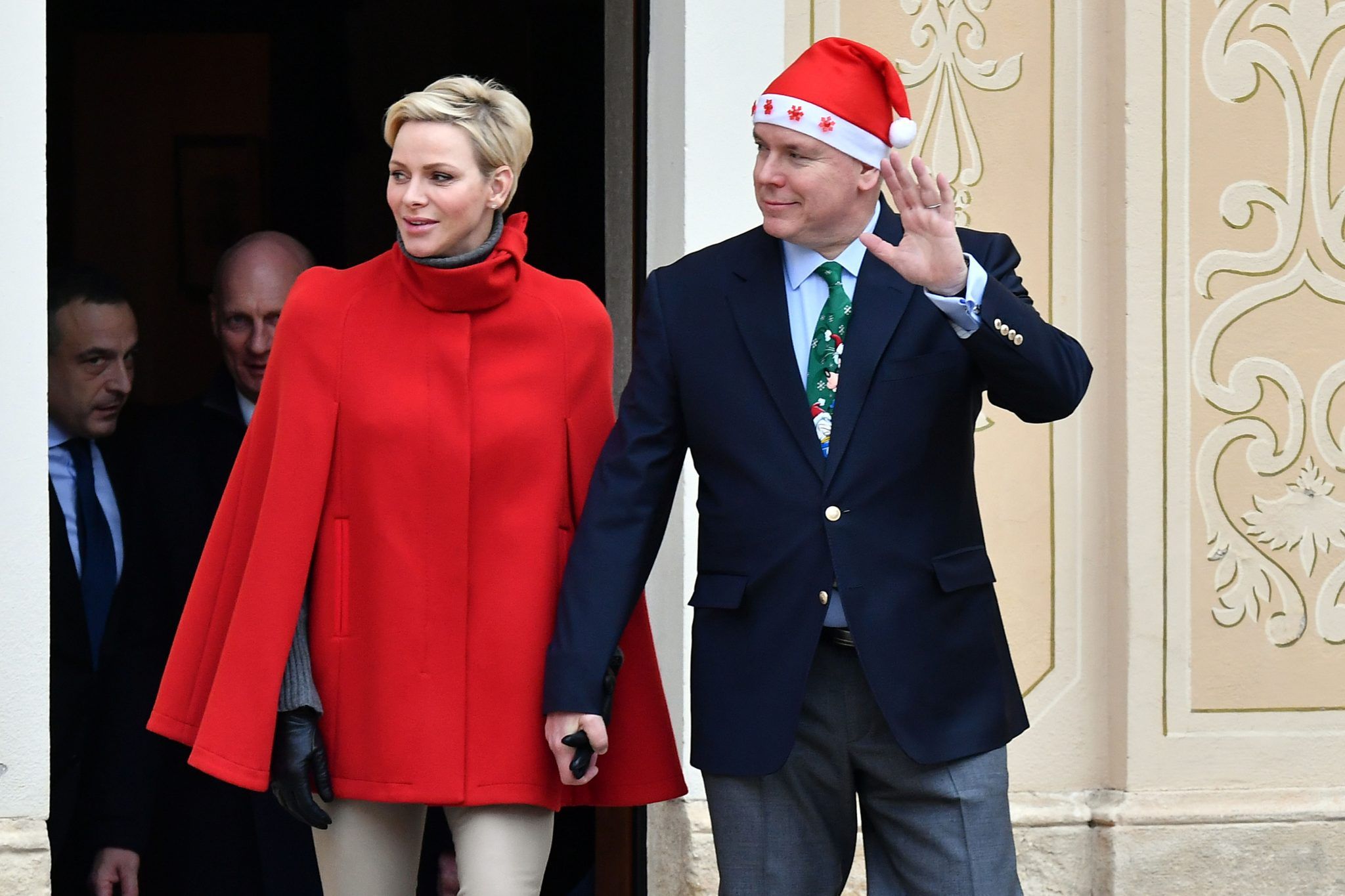 Książę Albert i księżna Charlene