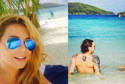 Małgorzata Rozenek chwali się ciałem w bikini. Tak spędza wakacje z mężem