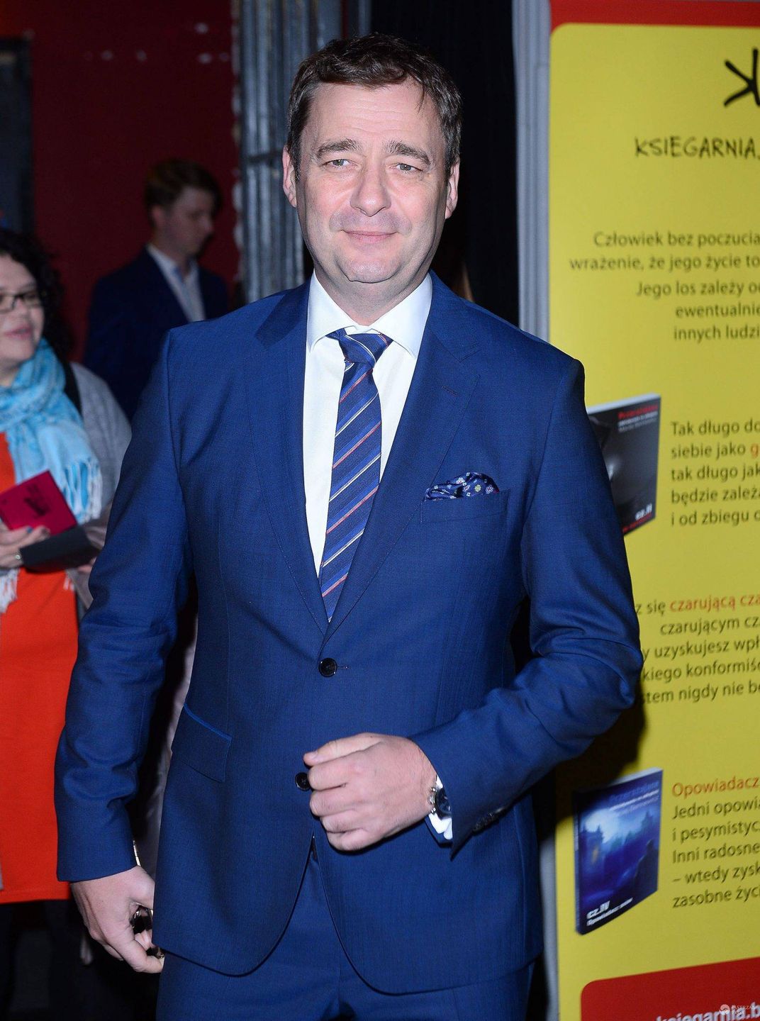 Jacek Rozenek  na premierze spektaklu "Nikt nie jest doskonały" w Teatrze Studio Buffo 2016!