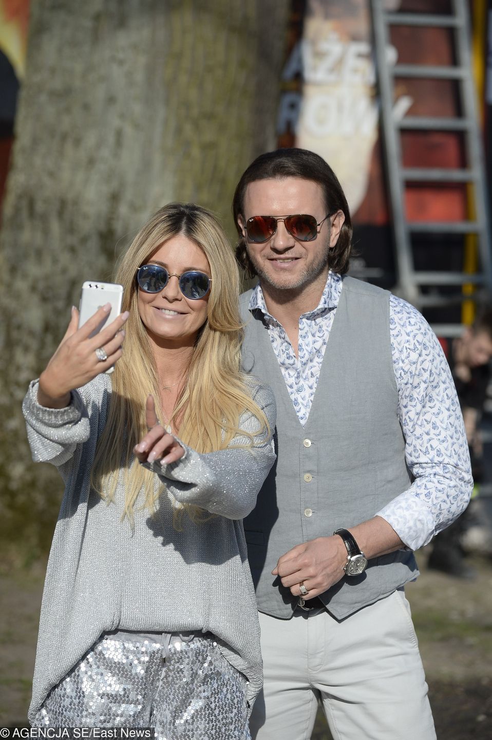 Małgorzata Rozenek i Radosław Majdan odpoczywają w Alpach 