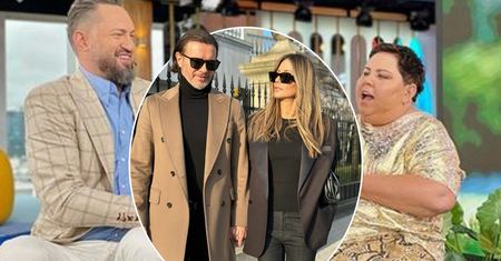 "Dzień Dobry TVN". Marcin Prokop przy okazji koronacji Karola III zakpił z Małgosi Rozenek i jej męża. Tak ich podsumował