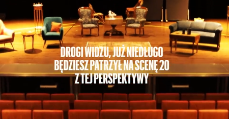 Warszawa. Teatr Ateneum otworzył nową scenę, na razie wirtualnie