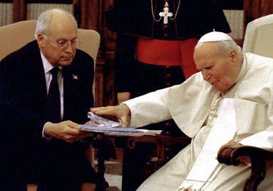 Papież przyjął Cheneya