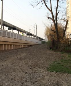 Stoi na stacji kamienica