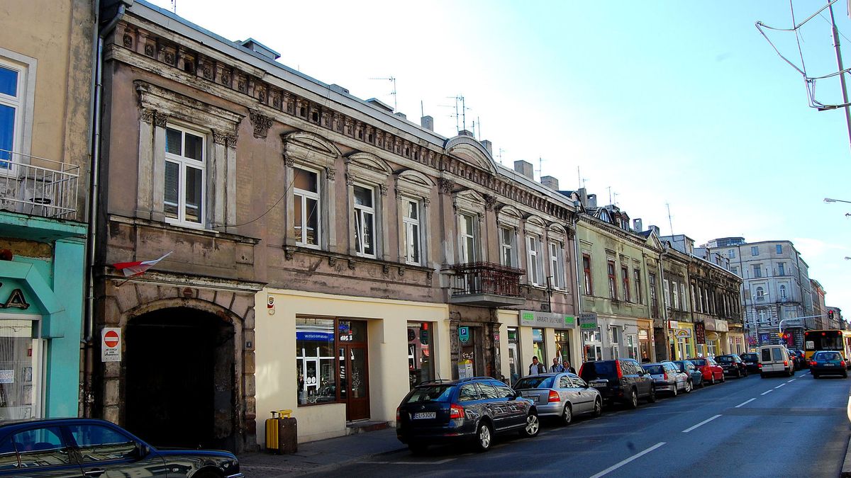 Kamienice w Łodzi