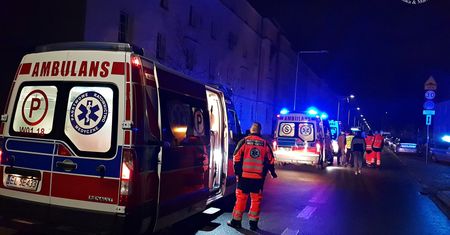 Wybuch gazu i pożar w kamienicy na Pradze. Są ranni
