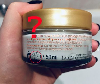 Na kosmetykach umieszcza się symbol otwartego słoiczka z liczbą w środku. Co oznacza?