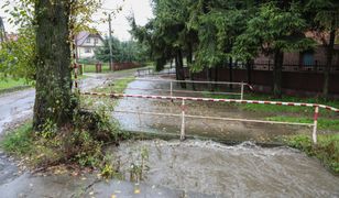 Podtopienia na południu Polski. Alarm powodziowy w dwóch gminach