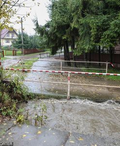 Podtopienia na południu Polski. Alarm powodziowy w dwóch gminach