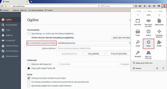 jak usunąć delta homes z firefox 