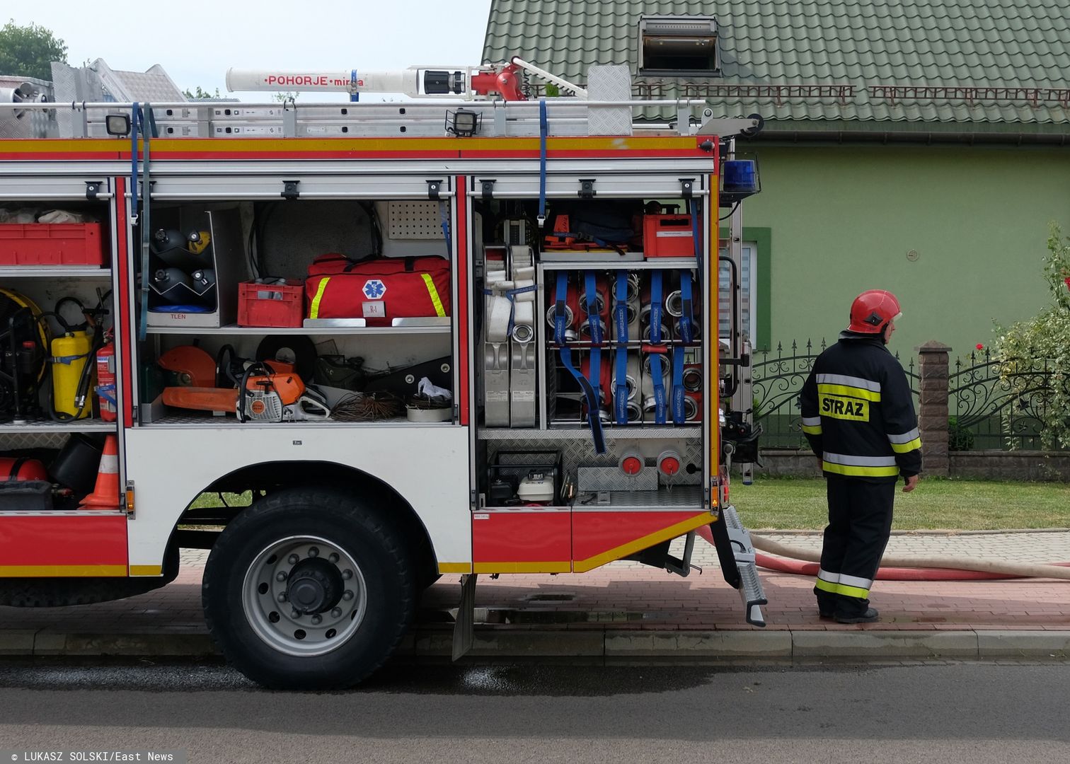 Toporowice. Tragiczny pożar domu. Nie wiedzą, kto zginął