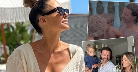Urodziny Henia Majdana zakończyły się w basenie! Dumna Małgorzata Rozenek najpierw pochwaliła się okazałym tortem dla synka, a potem wskoczyła do wody