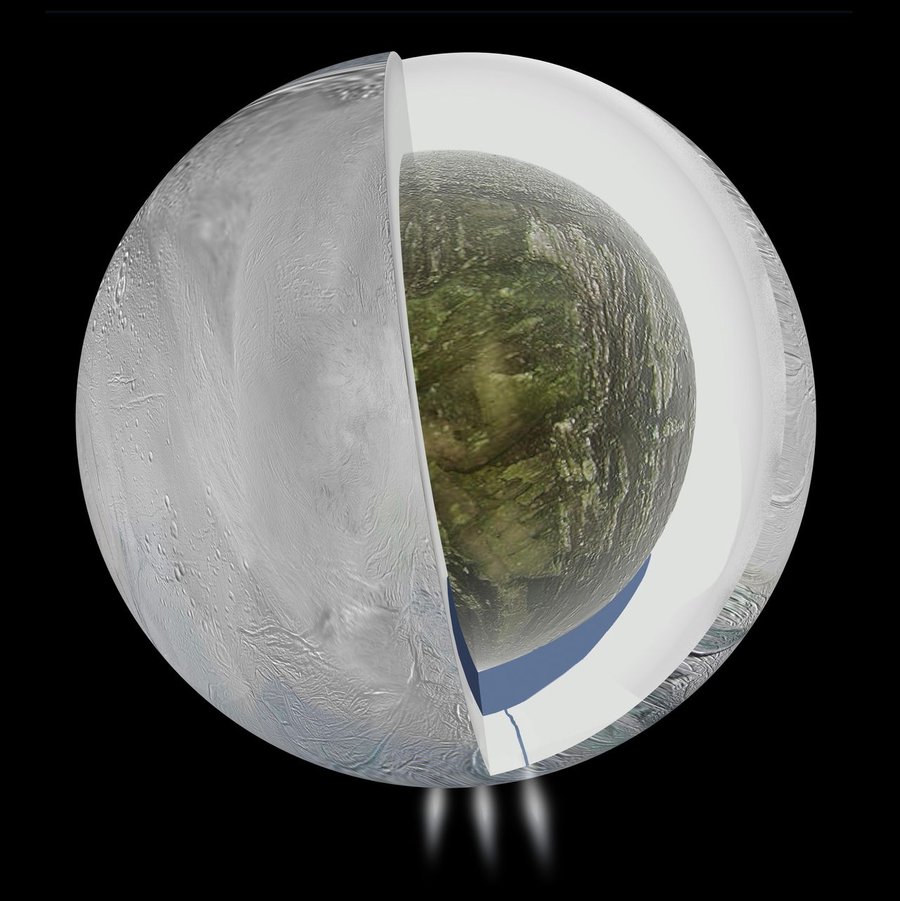 NASA: odkryliśmy złożone związki organiczne na księżycu Saturna. Oceany Enceladusa zaskoczyły naukowców