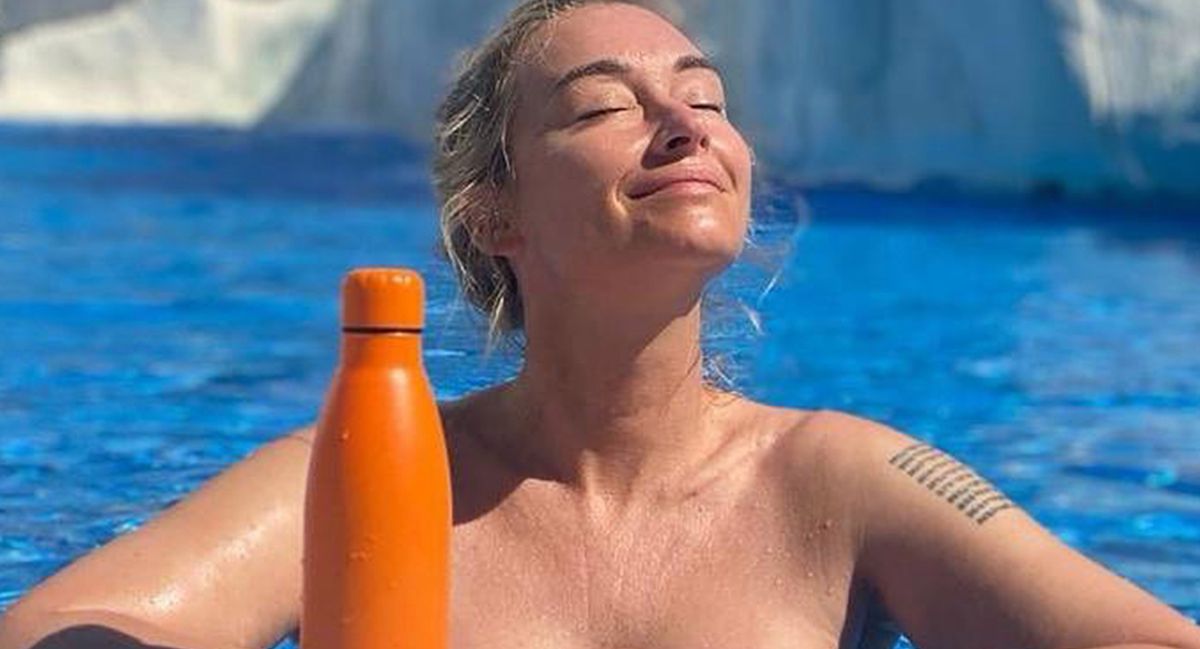 Martyna Wojciechowska na basenie