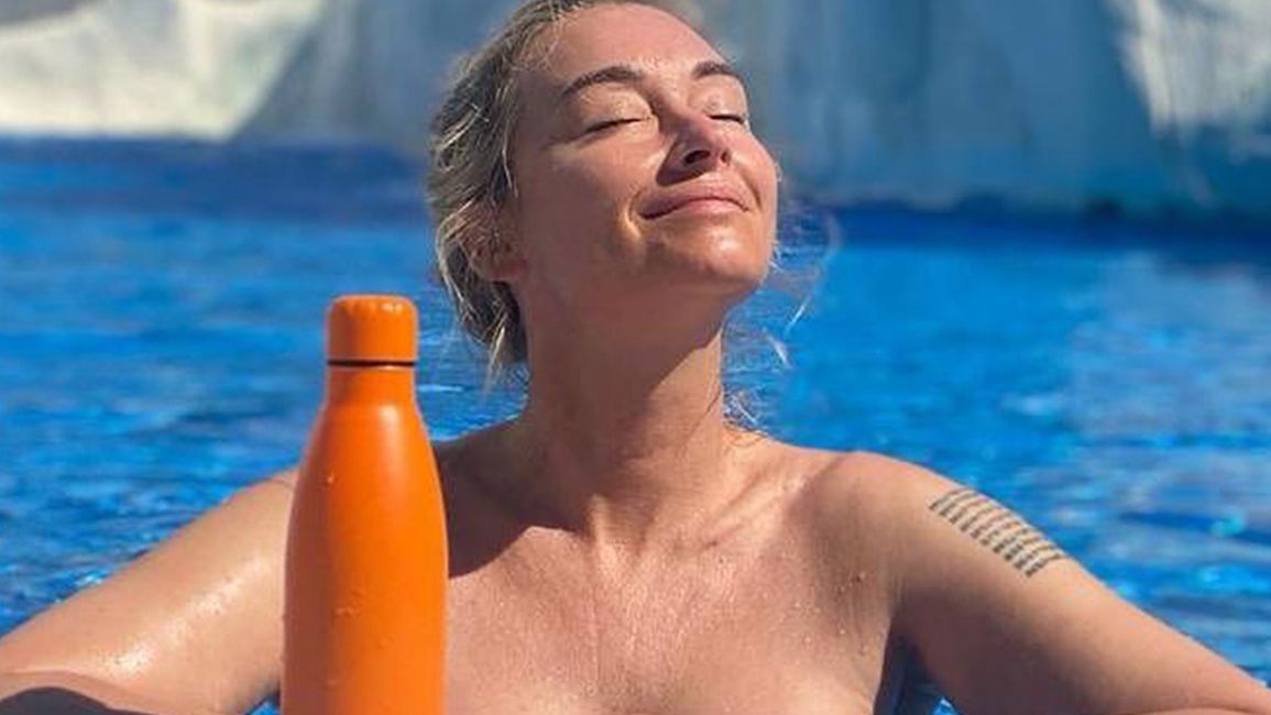 Martyna Wojciechowska na basenie