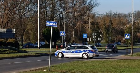 Potrącenie na Al. Jana Pawła II