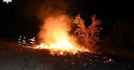 Lubelskie. Biała Podlaska: spalił 140 bel słomy, bo przeżył zawód miłosny