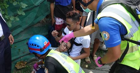 Silne trzęsienie ziemi na Filipinach. Ludzie w popłochu wybiegali na ulice