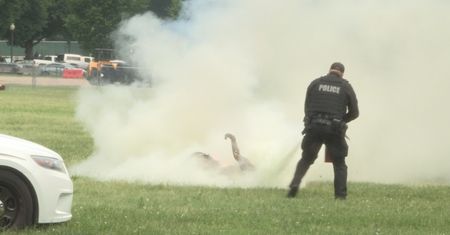 Waszyngton: mężczyzna podpalił się przed Białym Domem