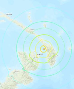 Papua - Nowa Gwinea: silne trzęsienie ziemi. Ostrzeżenie przed tsunami