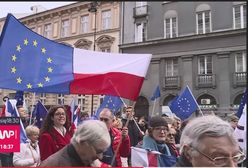 Marsz "Kocham Cię Europo" w Warszawie