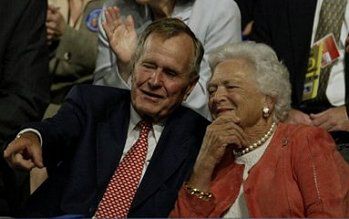 60-lecie małżeństwa państwa Bushów