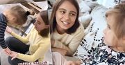 Natalia Siwiec nagrała Oliwię Bieniuk podczas zabawy z Mią. Co za słodki widok