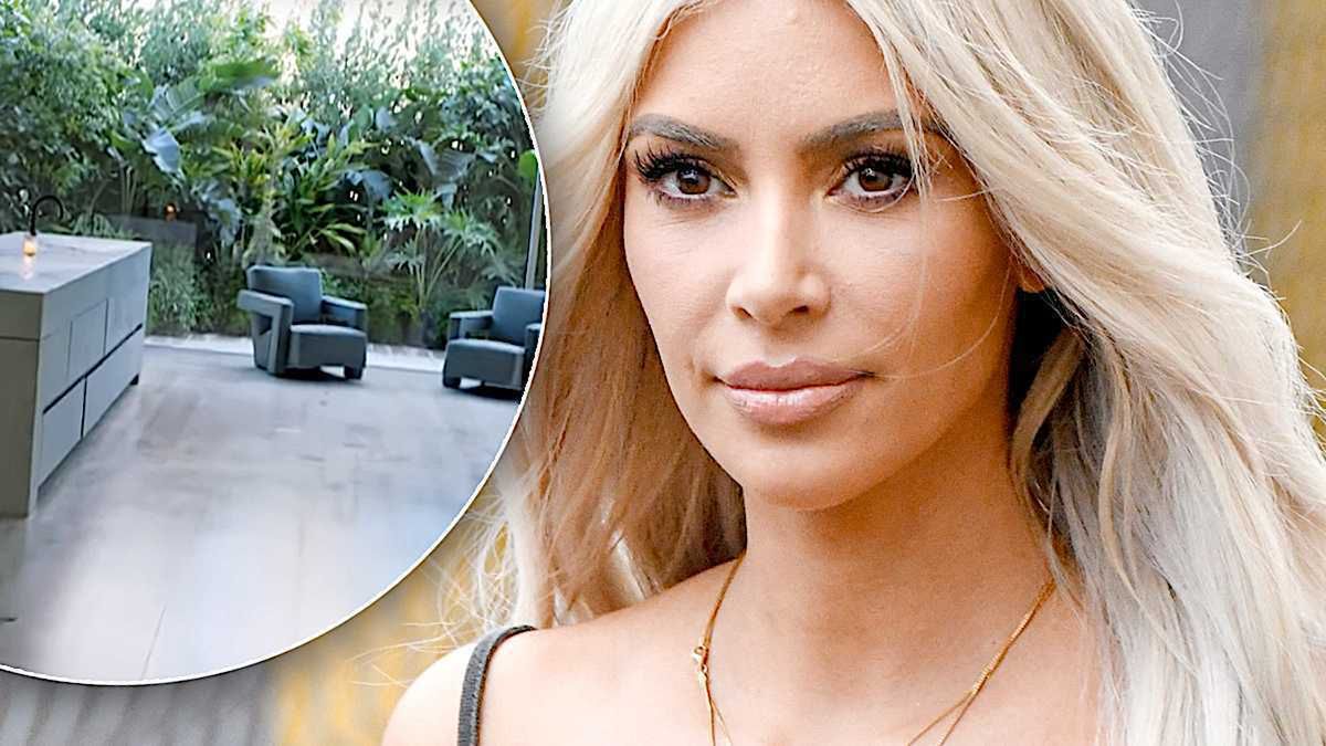 Łazienka Kim Kardashian to jakiś kosmos! Tak dziwnej umywalki jeszcze nie widzieliście! Ale odlot!