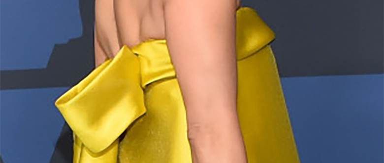 Jennifer Lopez - tył sukienki, gala Governors Awards