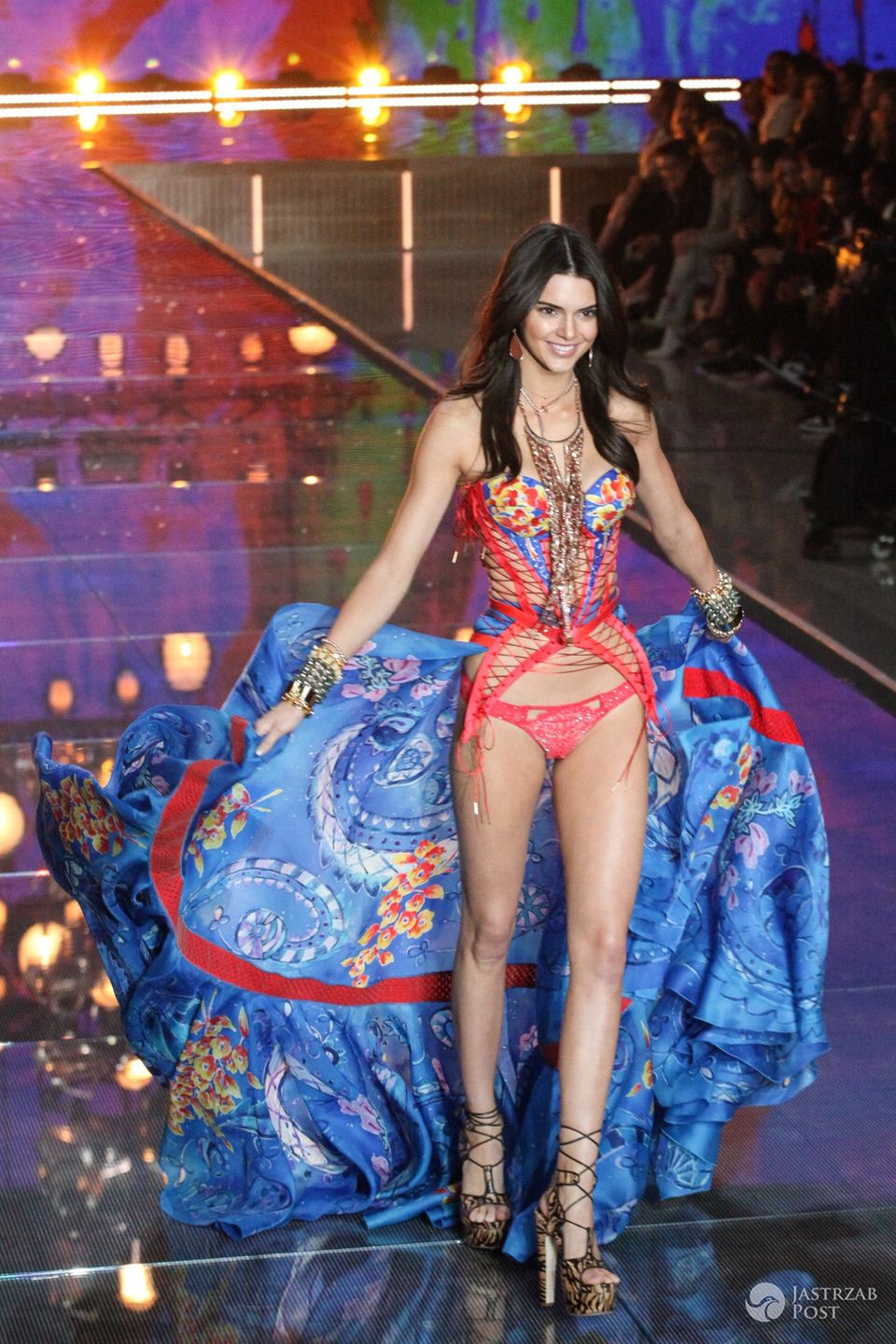 NEW YORK, NY - NOVEMBER 10: Kendall Jenner at the 2015 Victoria's Secret Fashion Show at Lexington Armory on November 10, 2015 in New York City.
Credit: Diego Corredor/MediaPunch