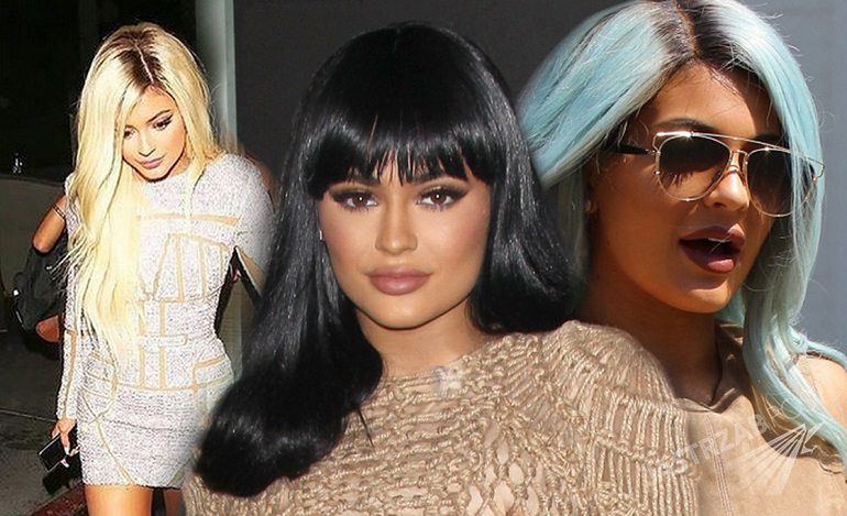 Kylie Jenner zdradziła dlaczego w ostatnim czasie pokazywała się w perukach
