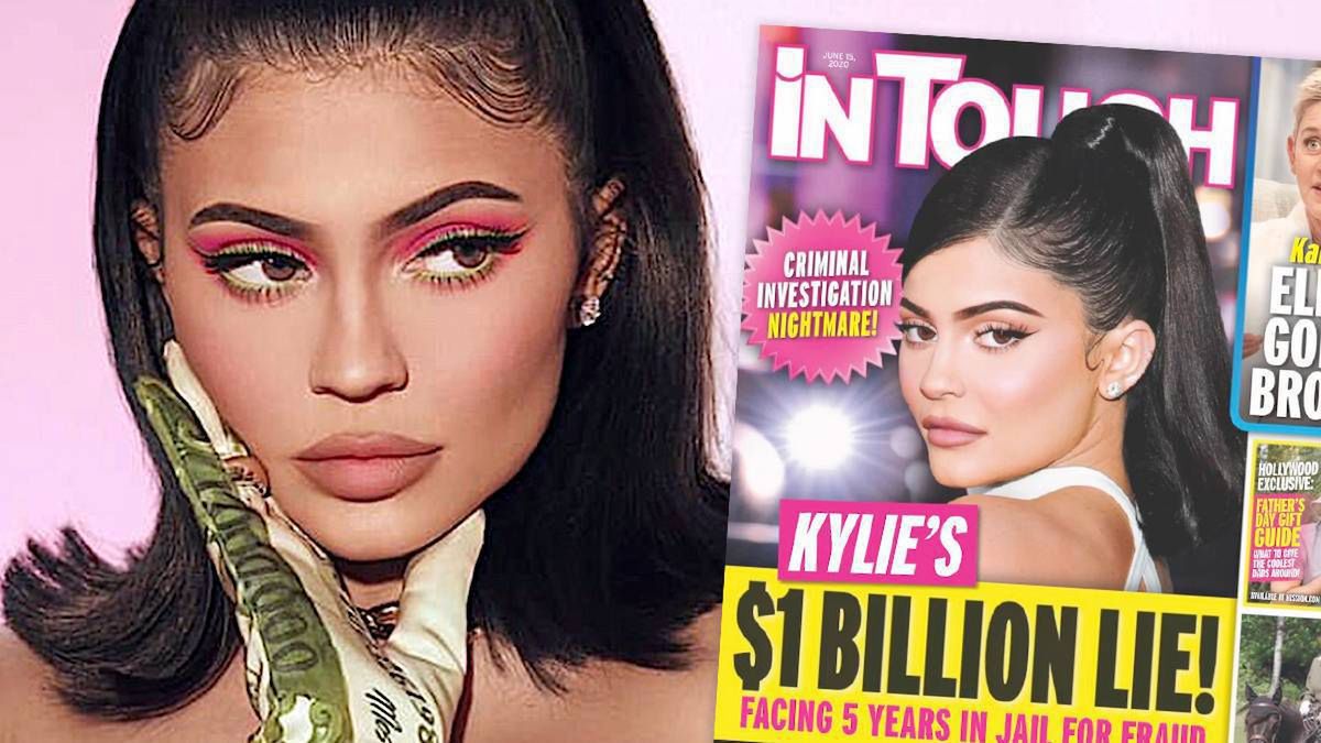 Wszystko było zmyślone?! Tabloid nie oszczędza Kylie Jenner: "Całe życie jest fałszywe jak jej usta"