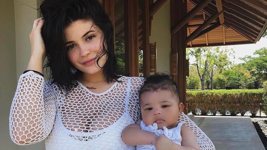 Kylie Jenner z córką Stormi Webster