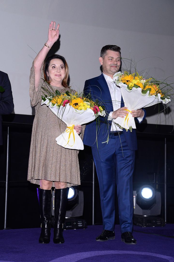 Zenek Martyniuk z żoną Danutą 