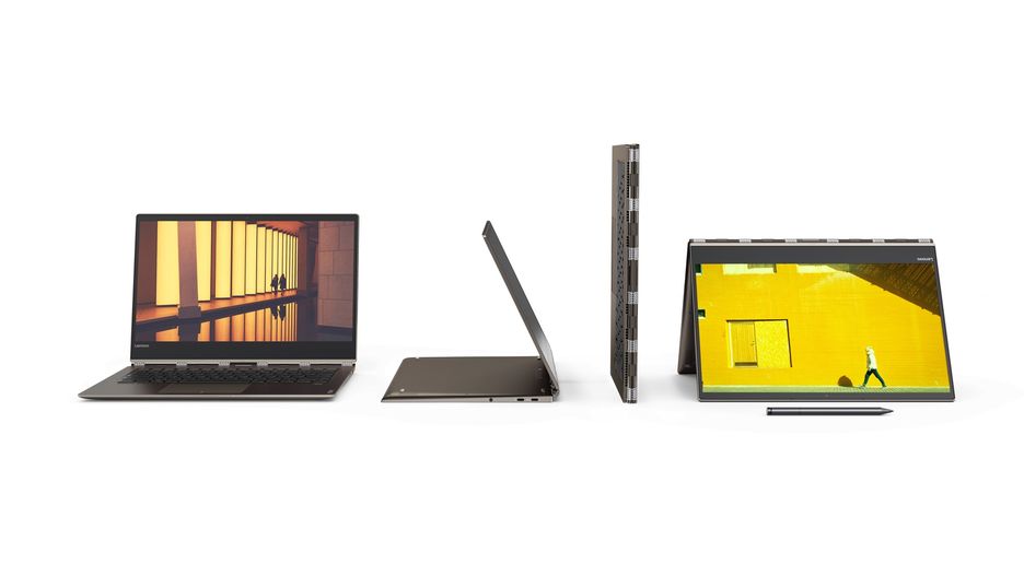 Nowe laptopy Lenovo z ekranem obracającym się w 360-stopniach