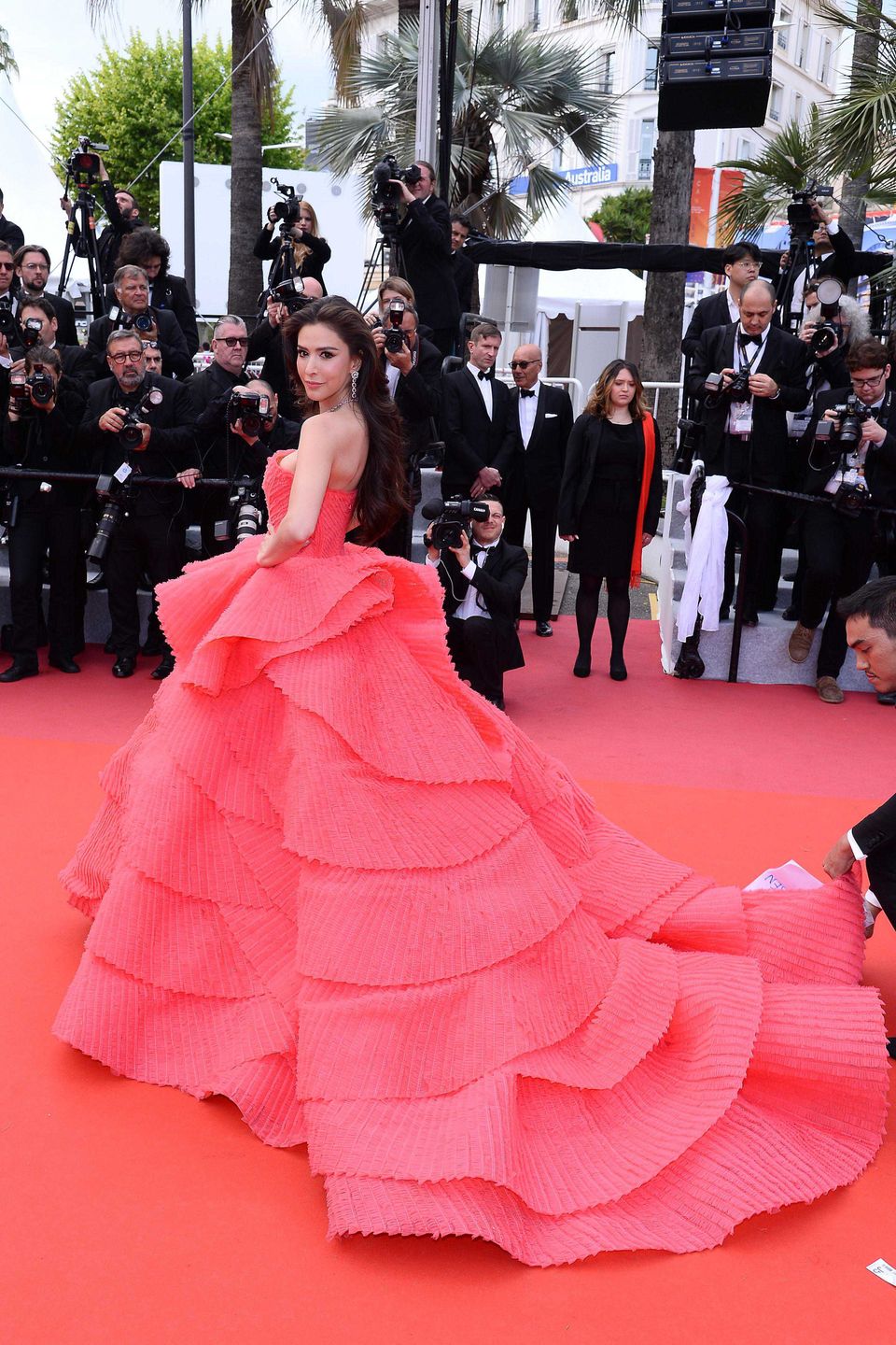 Sririta Jensen - premiera filmu Les Miserables w Cannes
